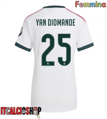 Real Madrid Yan Diomande #25 Prima Maglia Femmina 2026-27 Manica Corta Real Madrid Yan Diomande #25 Prima Maglia Femmina 2026-27 Manica Corta